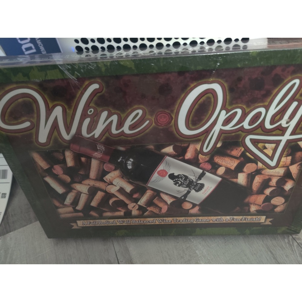 Late for the Sky Wine-Opoly Wine Board Game Traditional Adult 2+ Players